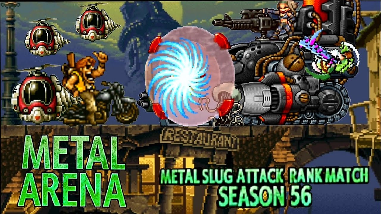 Metal Slug Attack Rank Match Season 56 #9 ~ Final Results