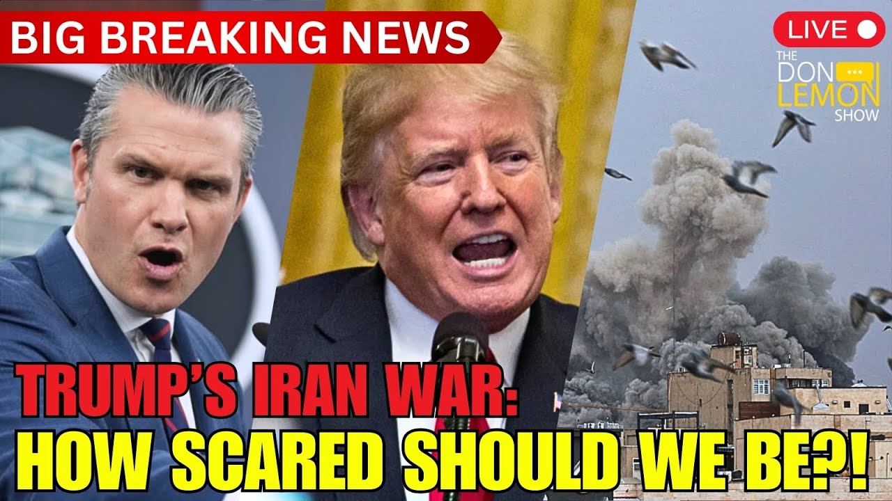 Lemon LIVE at 5 | Donald Trump's War In Iran: How Scared Should We Be?!