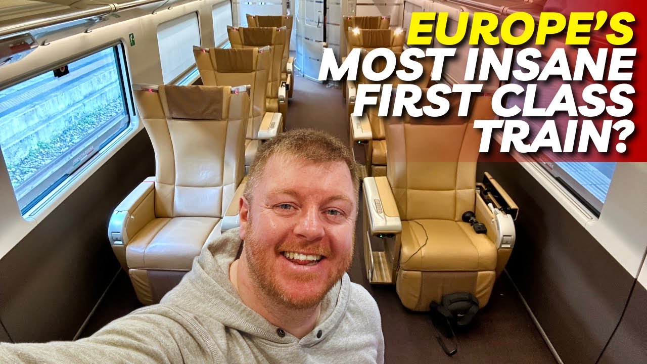 ALONE in 300km/h Frecciarossa 1000 Executive Class