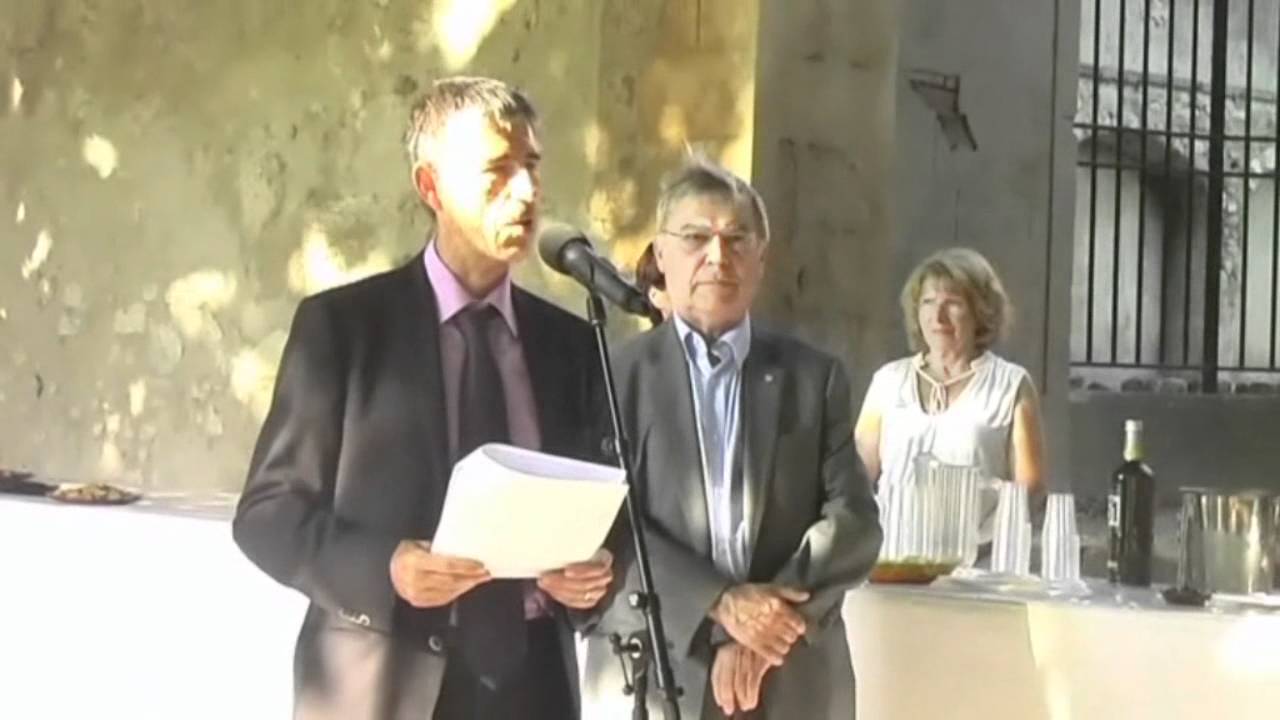 Remise de la médaille de la ville d'Aix en Provence pour Jean Marie Souriau [2012] (1/2)