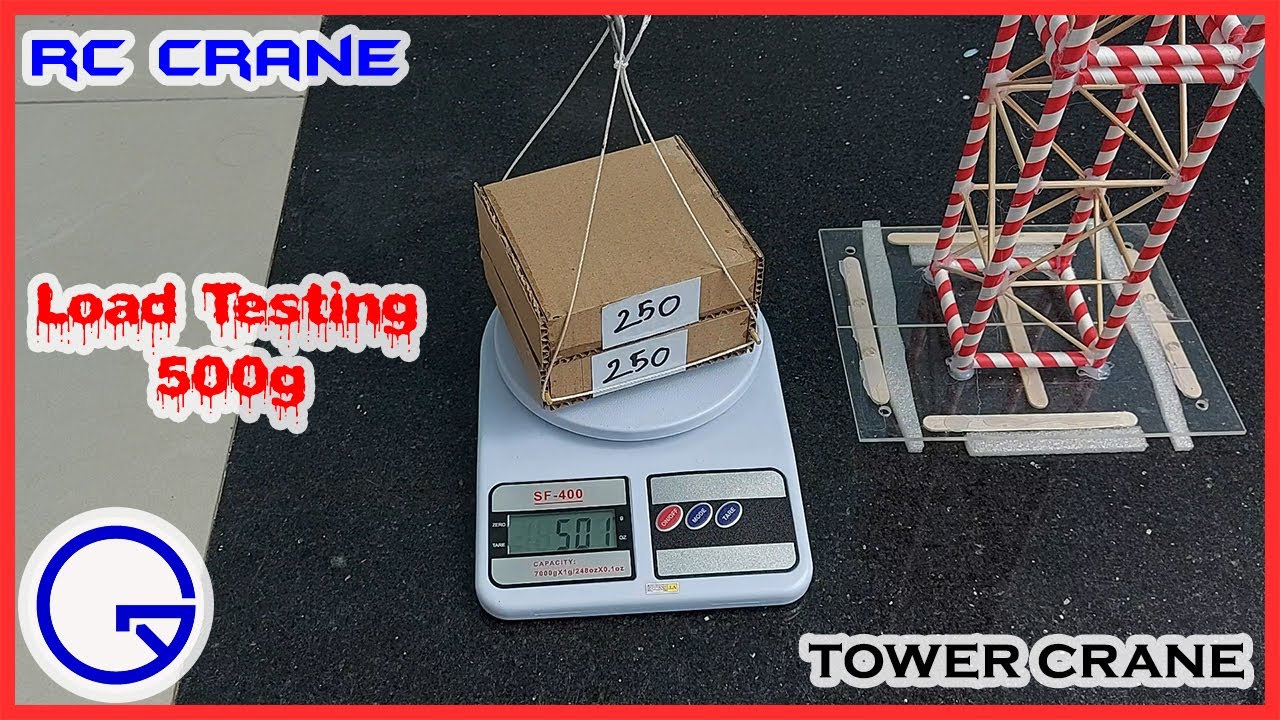 Load Testing for RC Tower Crane