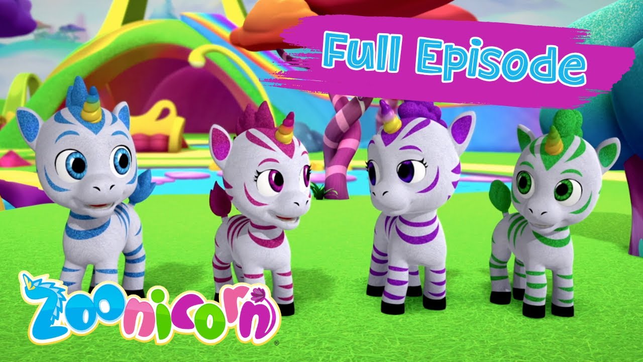 🦄 Episode 1: Sideways Day | Full Episode | Zoonicorn | Cartoon for Kids