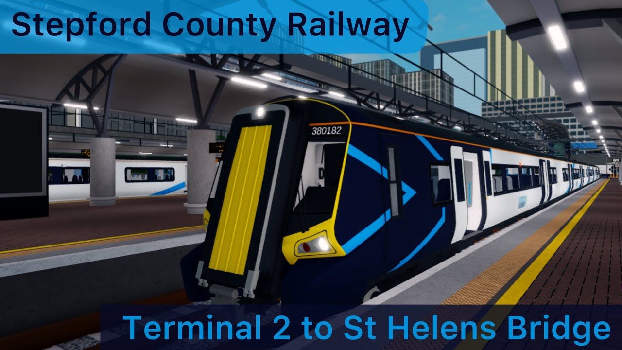 SCR v2.3.2 - Terminal 2 to St Helens Bridge timelapse - Class 380 Desiro