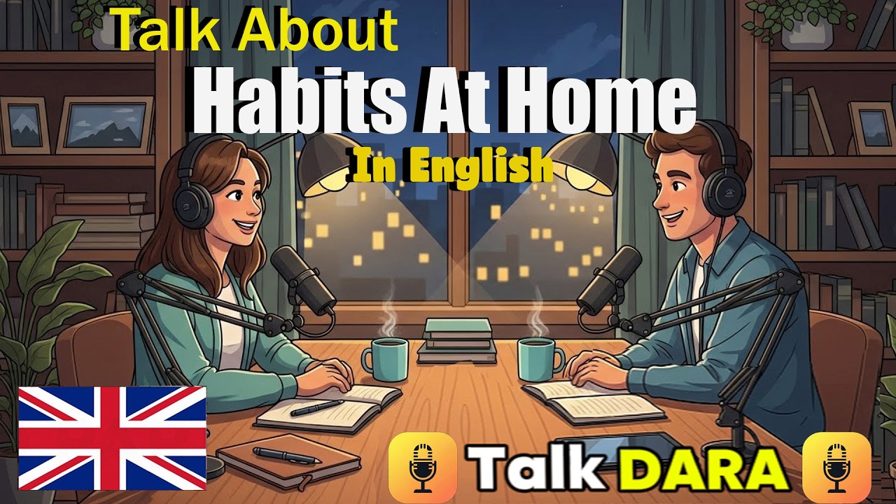 How to talk About Your Habits At Home in English | Easy & Fun English Conversation
