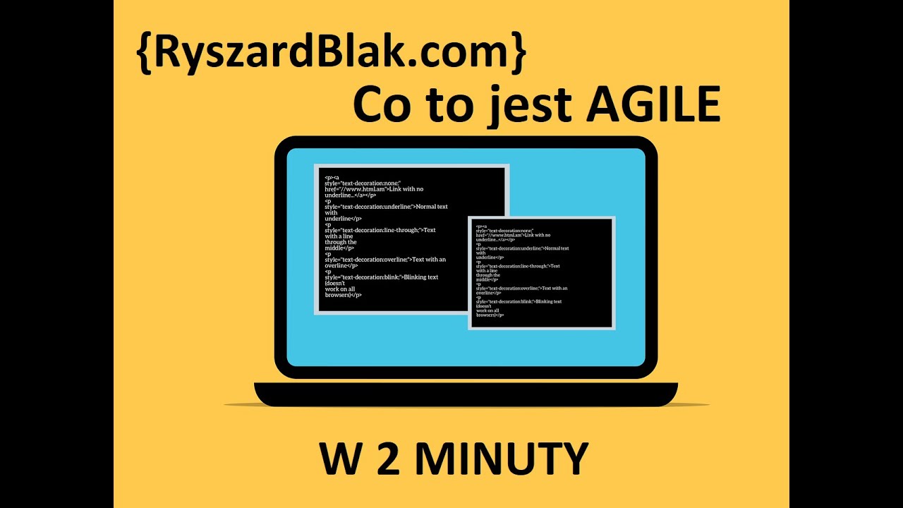 Co to jest Agile - w 2 minuty