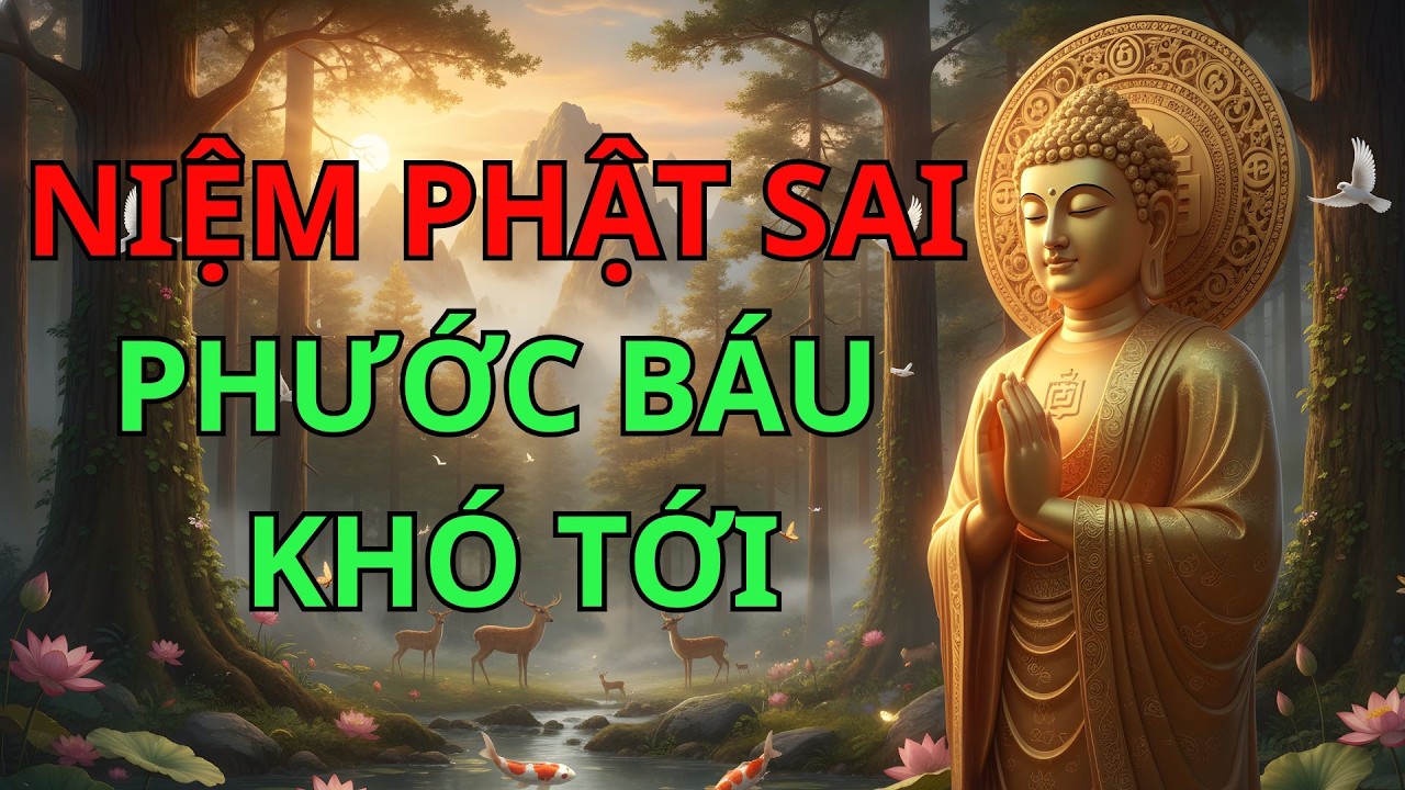 Lời Phật Dạy: Ai Đang Niệm Phật Th&igrave; Ch&iacute;nh L&agrave; Phước B&aacute;u Đang Về, C&ocirc;ng Đức Rất Lớn | Tr&iacute; Tuệ Phật Gi&aacute;o