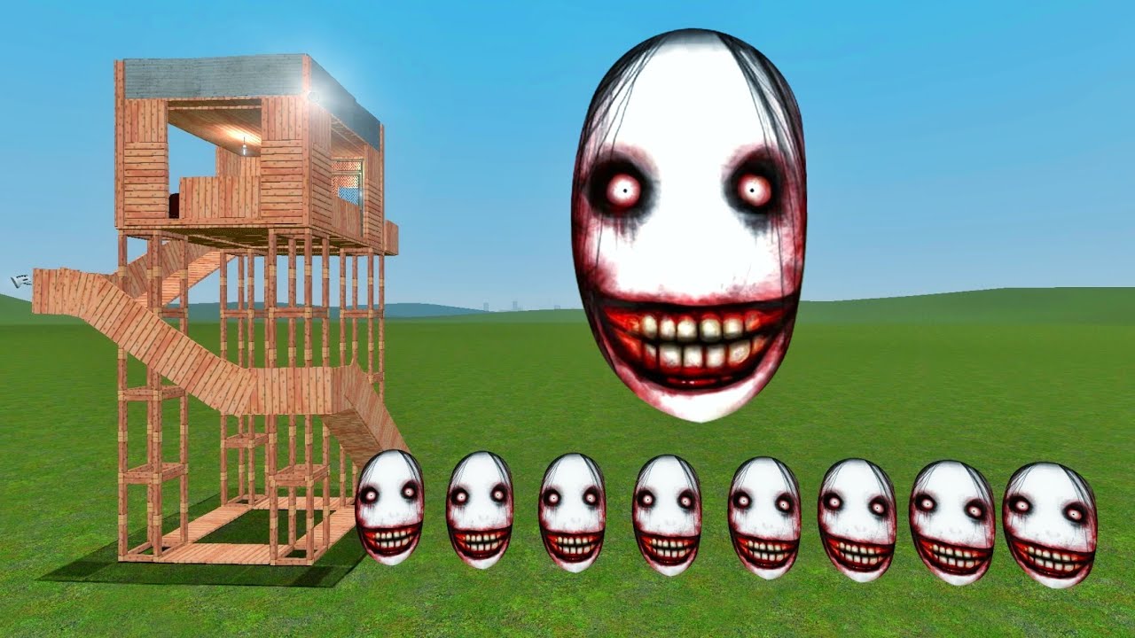 Scary Eyeless Nextbot Vs Towers In Garry's Mod