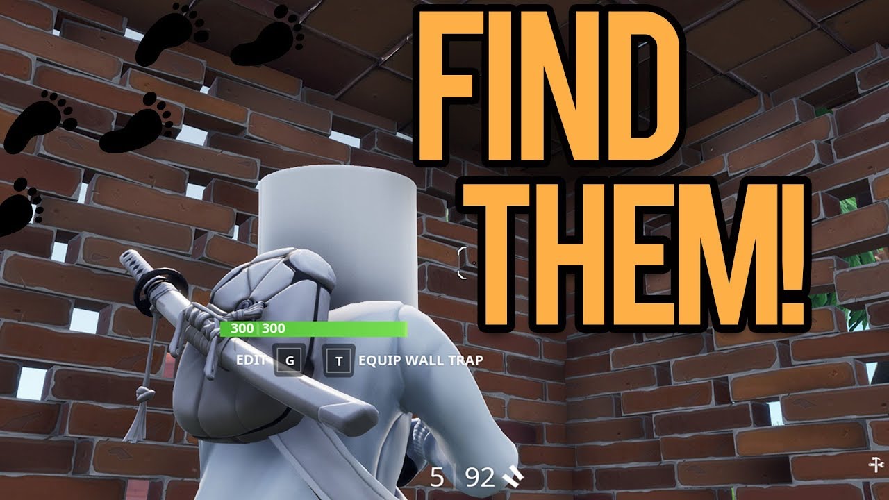 Fortnite Footsteps Sound - KNOW where they ARE!