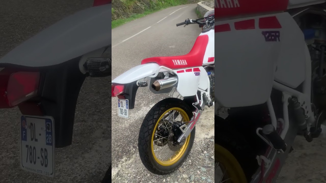 DTR 125 YAMAHA BLANC