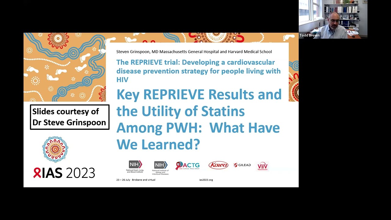 October 6, 2023: Statins in HIV - Brown