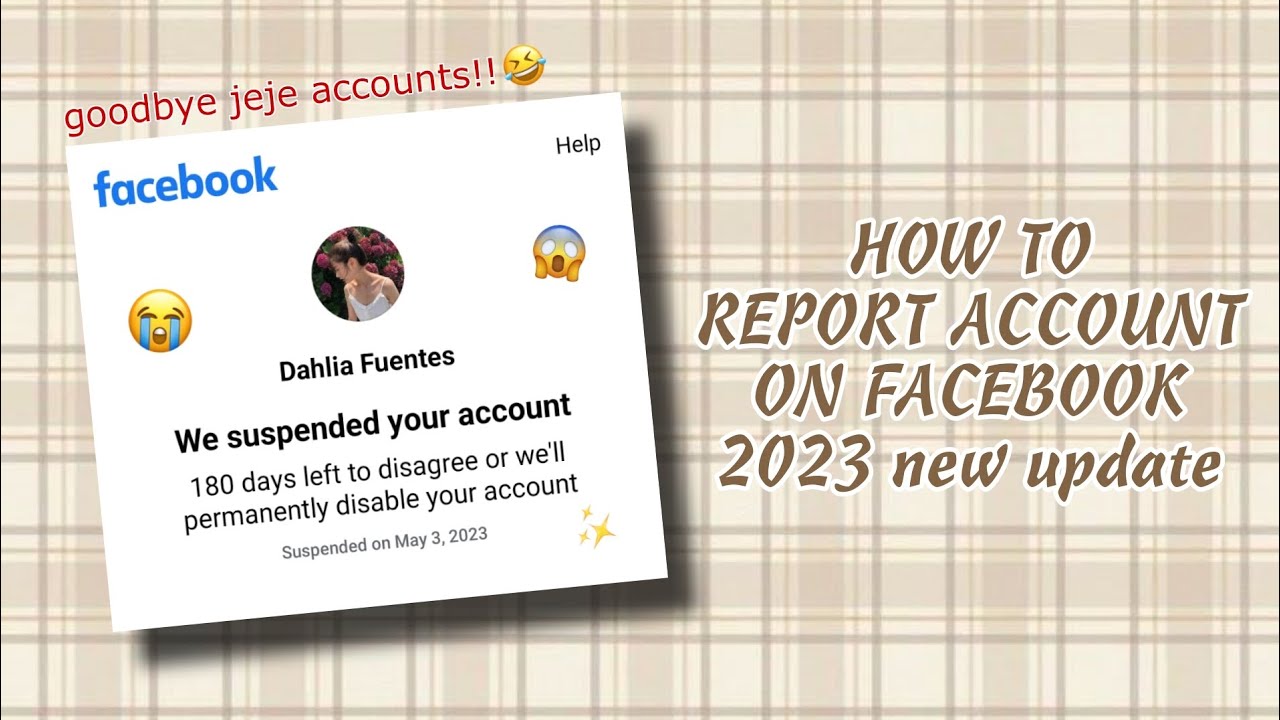 how to report old facebook account 2023 new update