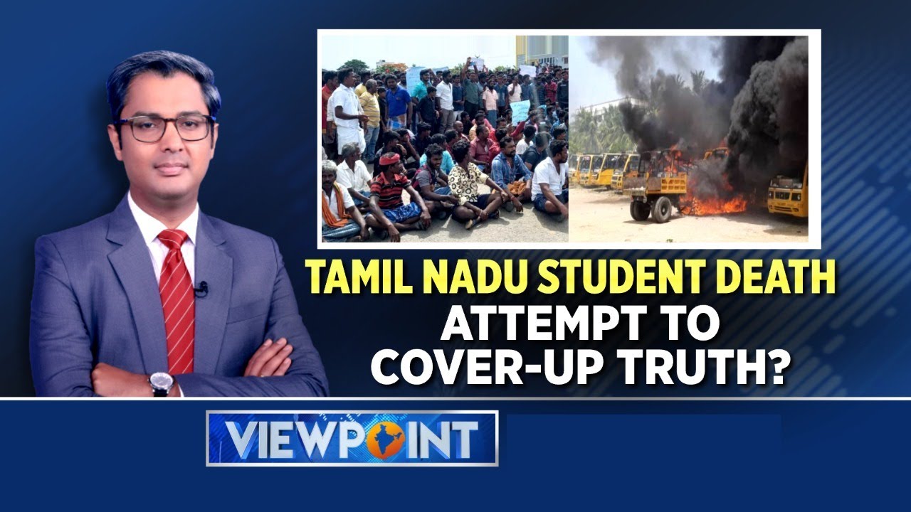 Protests Over Student&rsquo;s Suicide Turn Violent In Kallakurichi, Family Claims Foul Play | English News