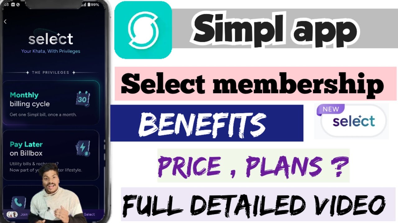 Simpl select membership benefit | simpl select membership kya hai | simpl select price |simpl select