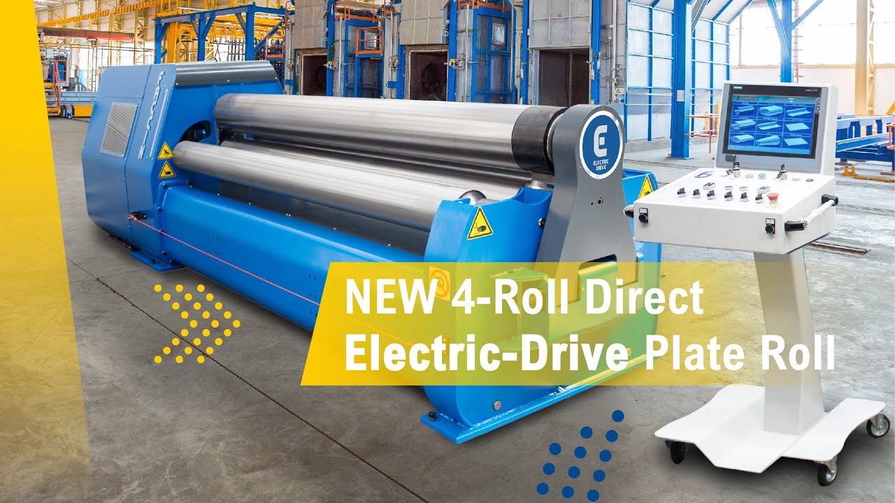 FACCIN: 4-roll 𝐃𝐢𝐫𝐞𝐜𝐭 𝐄𝐥𝐞𝐜𝐭𝐫𝐢𝐜-𝐃𝐫𝐢𝐯𝐞 plate roll | reduced consumption by 35%