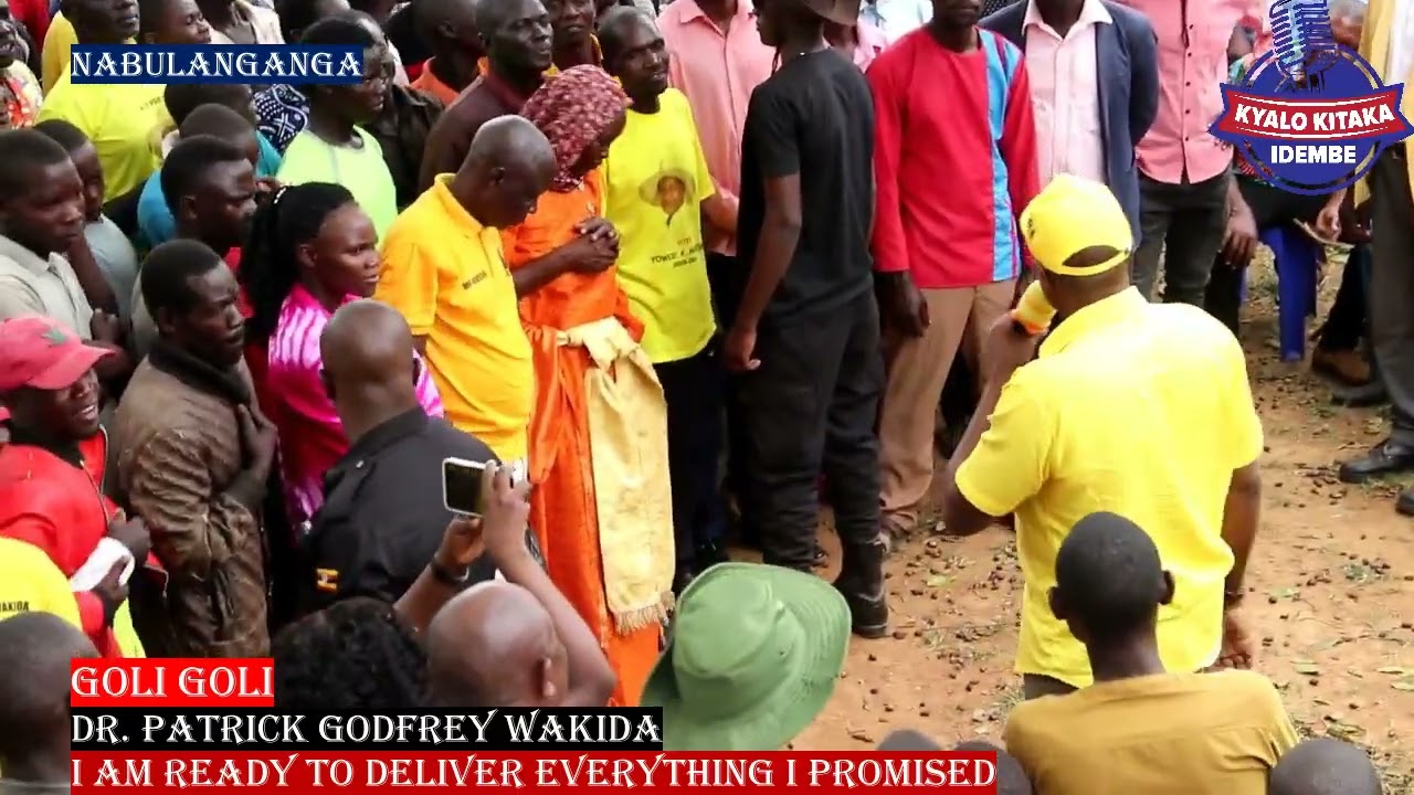 Dr. PATRICK GODFREY WAKIDA,  NRM flag bearer for Kabweri Constituency.