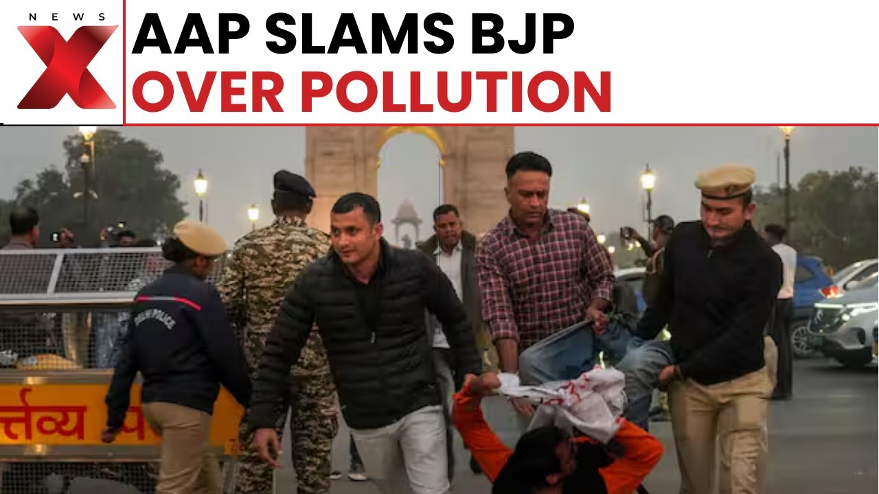 Delhi Protest: AAP&rsquo;s Priyanka Kakkar Criticizes BJP For Delhi Air Pollution Response | NewsX