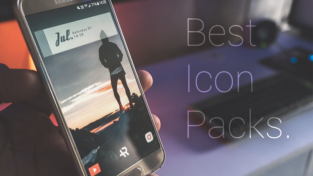 Top 5 Best Icon Packs For Android(2017)!
