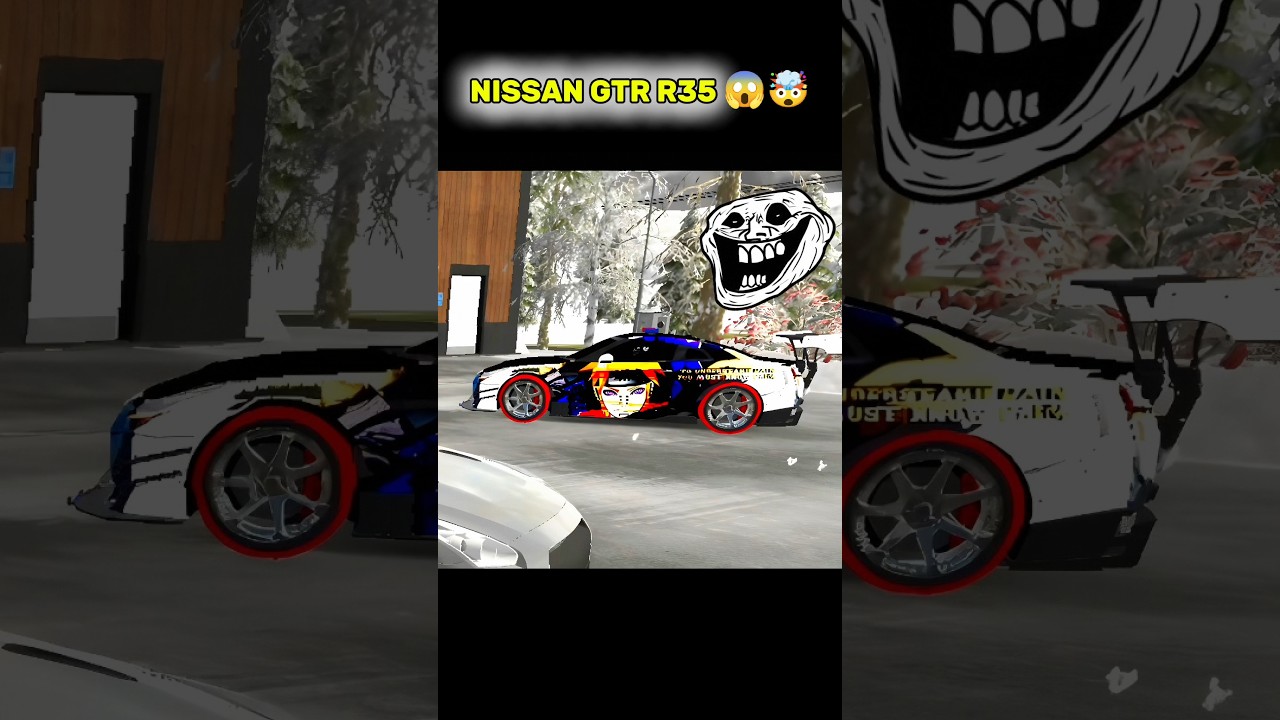 NISSAN GTR R35 😱 ❤️&zwj;🔥Car Parking Multiplayer 🚙#shorts​ #carparkingmultiplayer​#ytshorts​