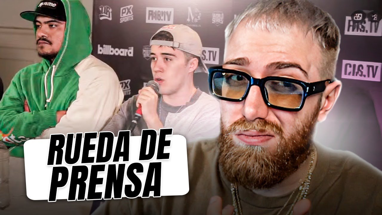 ASÍ FUE LA RUEDA DE PRENSA DE FMS WORLD SERIES DONDE ACZINO Y GAZIR TIRARON BEEF A CHUTY
