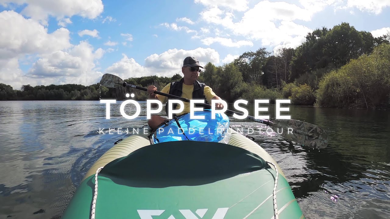 Paddeltour rund um den Töppersee in Duisburg Rumeln-Kaldenhausen