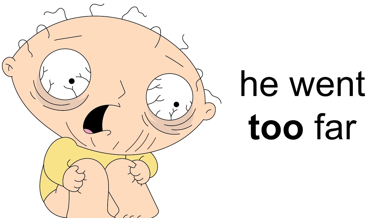 Times Stewie Griffin Became Completely Traumatized