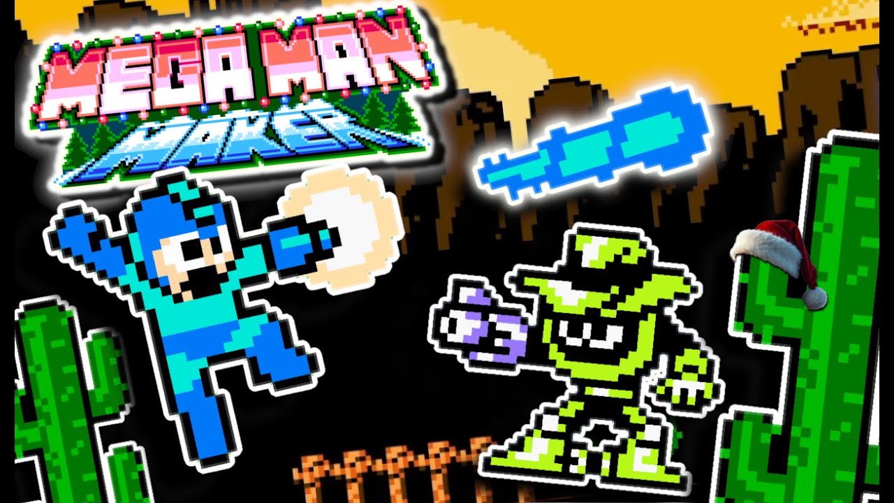 Mega Man Maker 1.10 - C.R - Человек-Дюна и Крутой человек