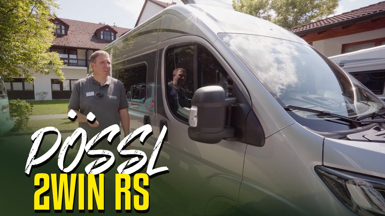 Pössl 2Win RS 2026: Neues Interieur, Raumbad und Sichtachse im 6-Meter-Camper