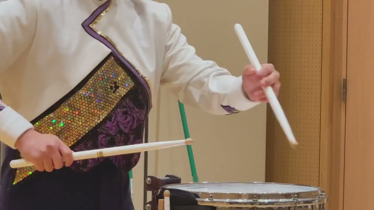 Kazuki Harada 2023 I&E Snare / 1st place 97.5