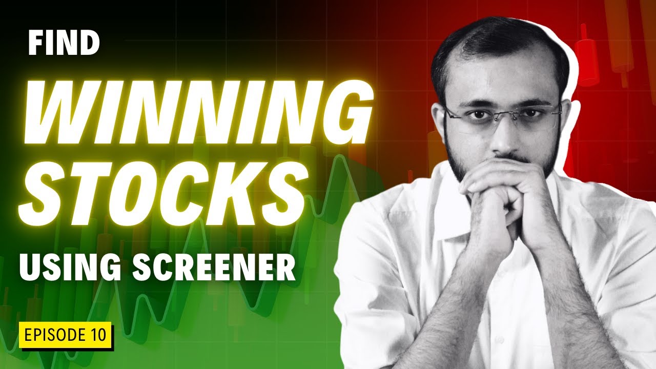 Find Stocks For Swing Trading Using Screener | Ep 10 | Kaushik Akiwatkar | The Noiseless Trader