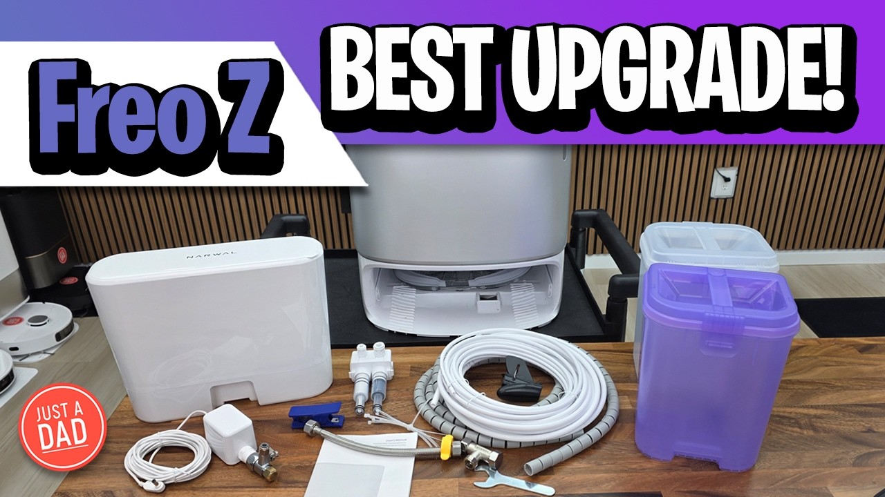 Narwal Freo Z Robot Vacuum & Mop Automatic Water Exchange System Review & How to Install