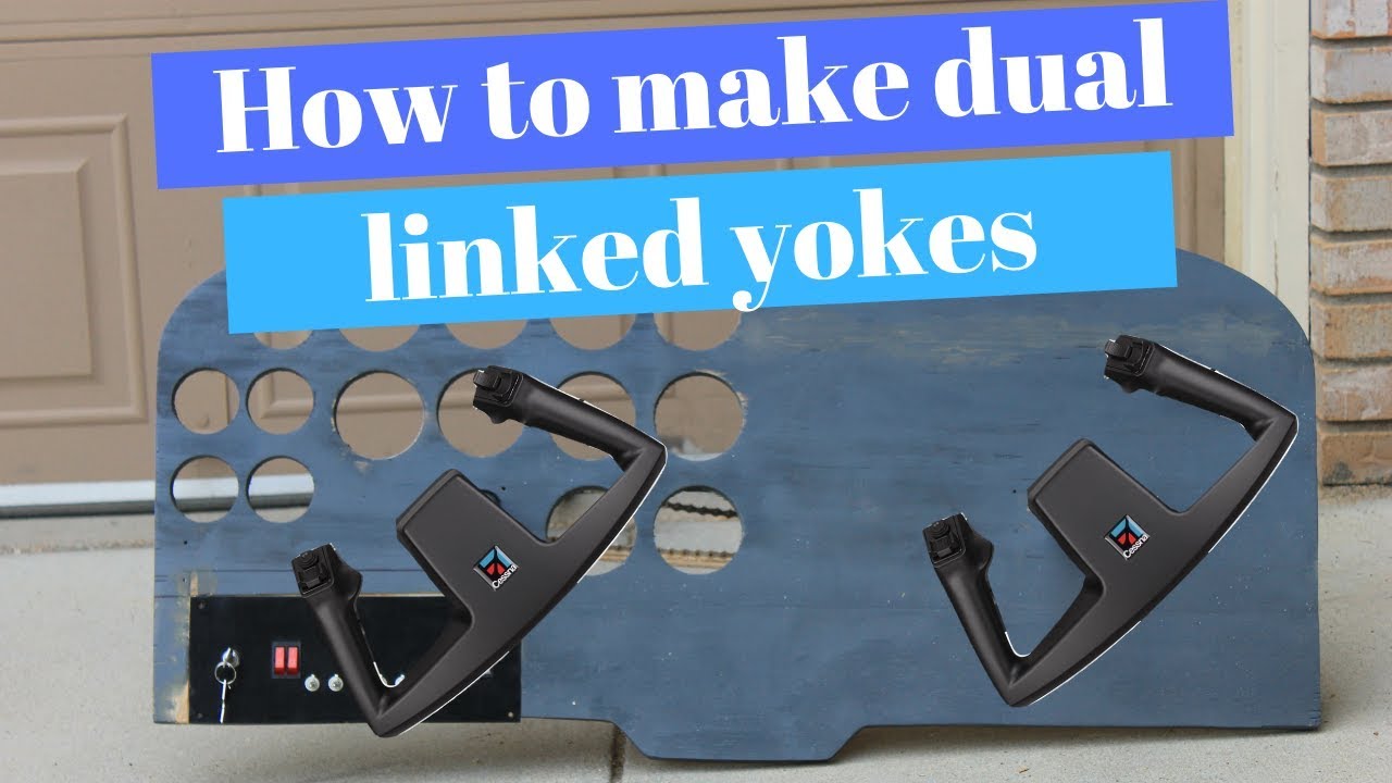 How to Make Your Own Dual Linked Yokes!👨‍✈️ | Captain Bob