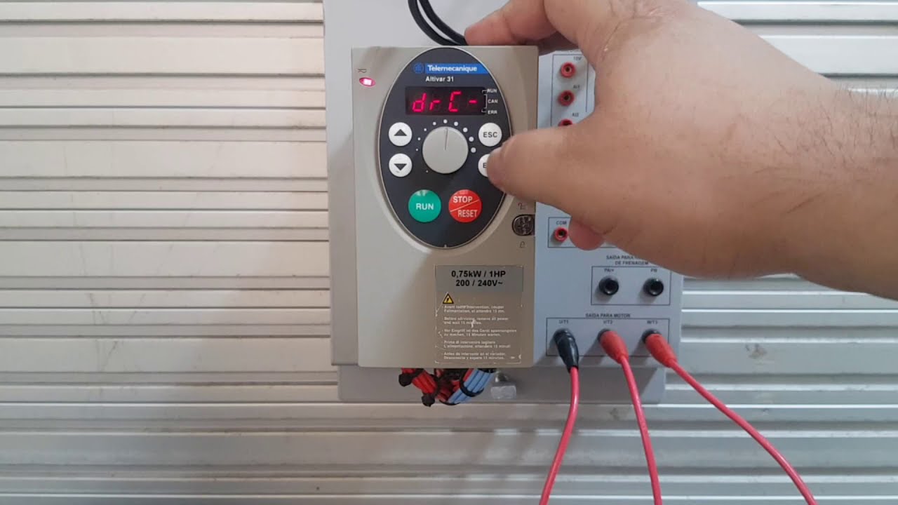 Inversor de Frequência  Altivar 31 - Funcionamento e Parametrização Inicial