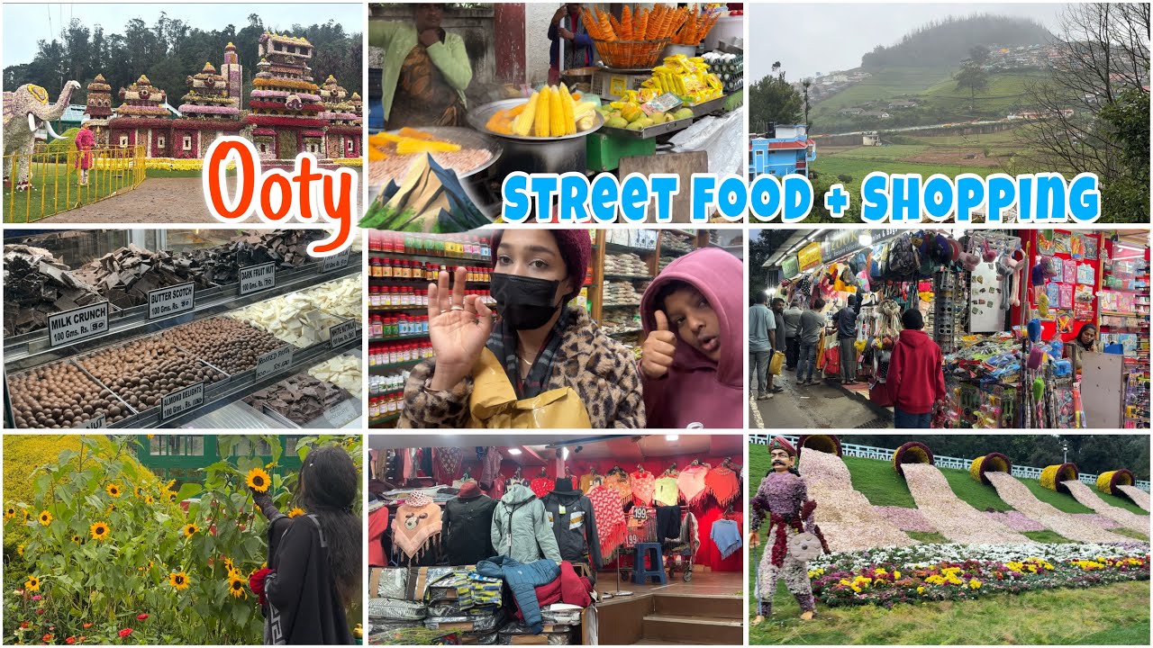 Exploring Ooty market and botanical Garden￼🪷🛍️|| Had to face this issue‼️😓 #ooty #streetshopping
