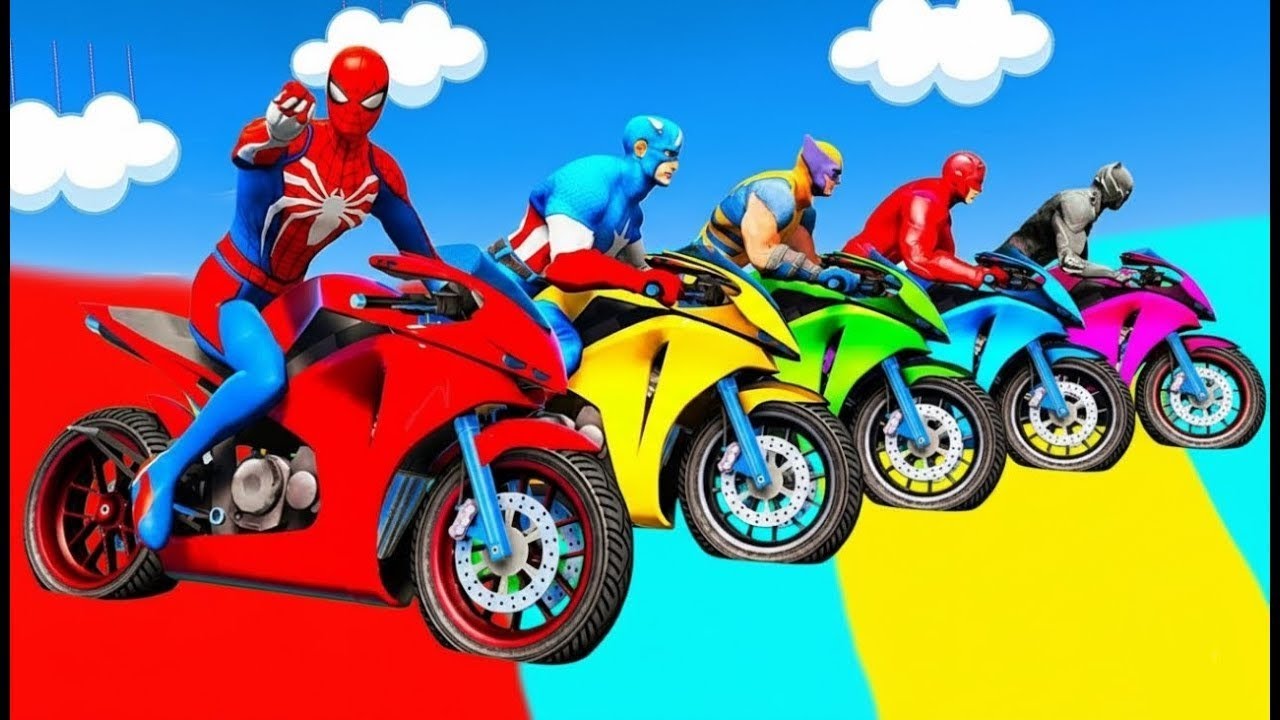 الرجل العنكبوت انقاذ باتمان Spider-Man Rescue batman vs iron man vs hulk funny Game GTA 5 superhero