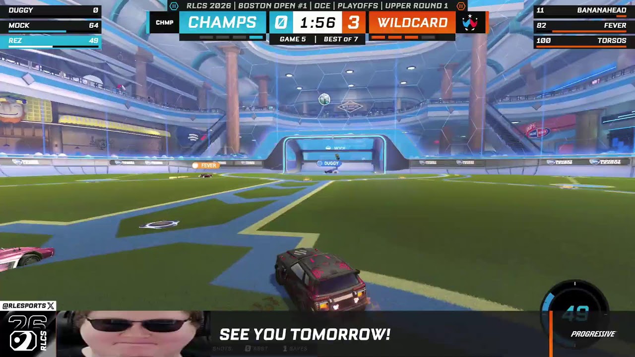 RLCS 2026 OCE Open 1 Playoffs Broadcast