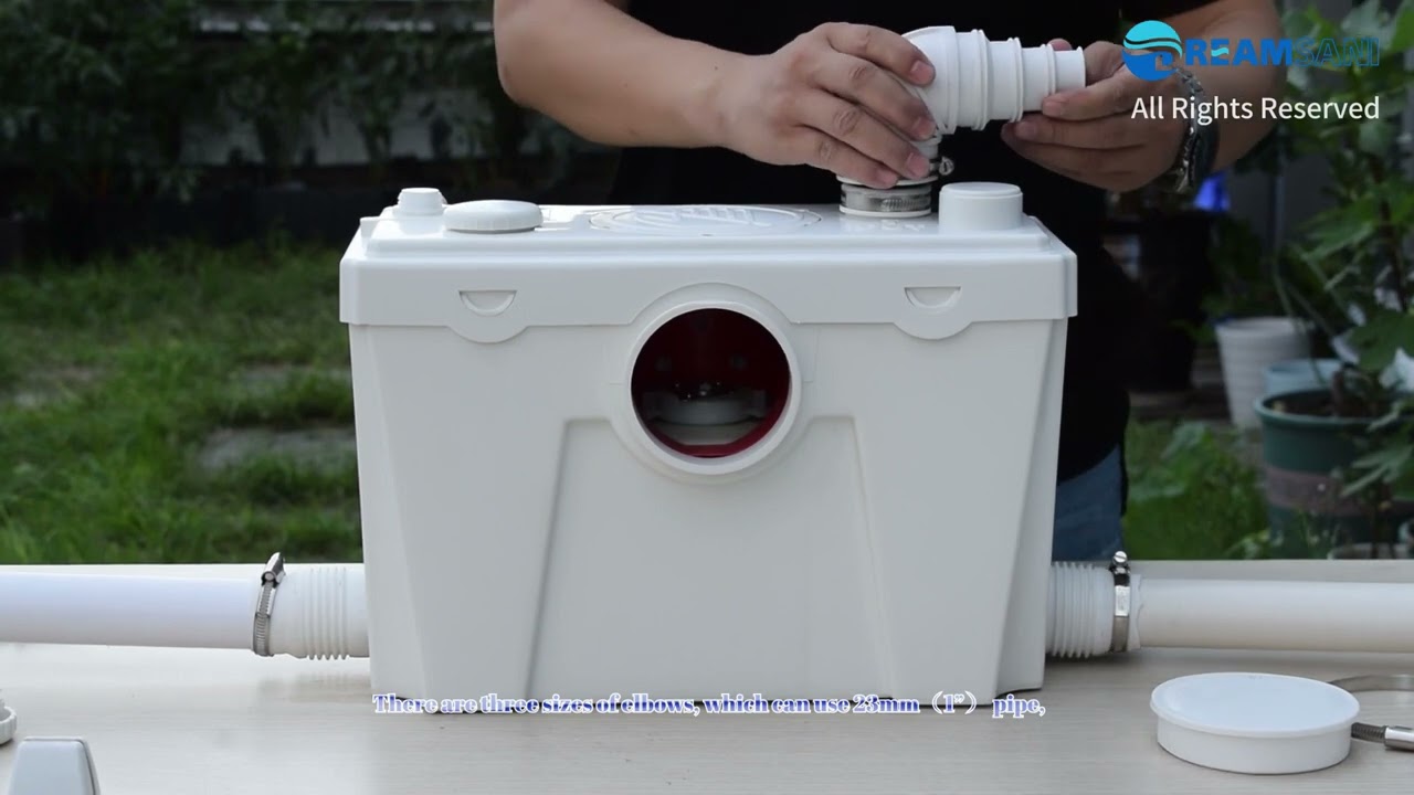 FLO500 Dreamsani 500W Macerator Pump Installation
