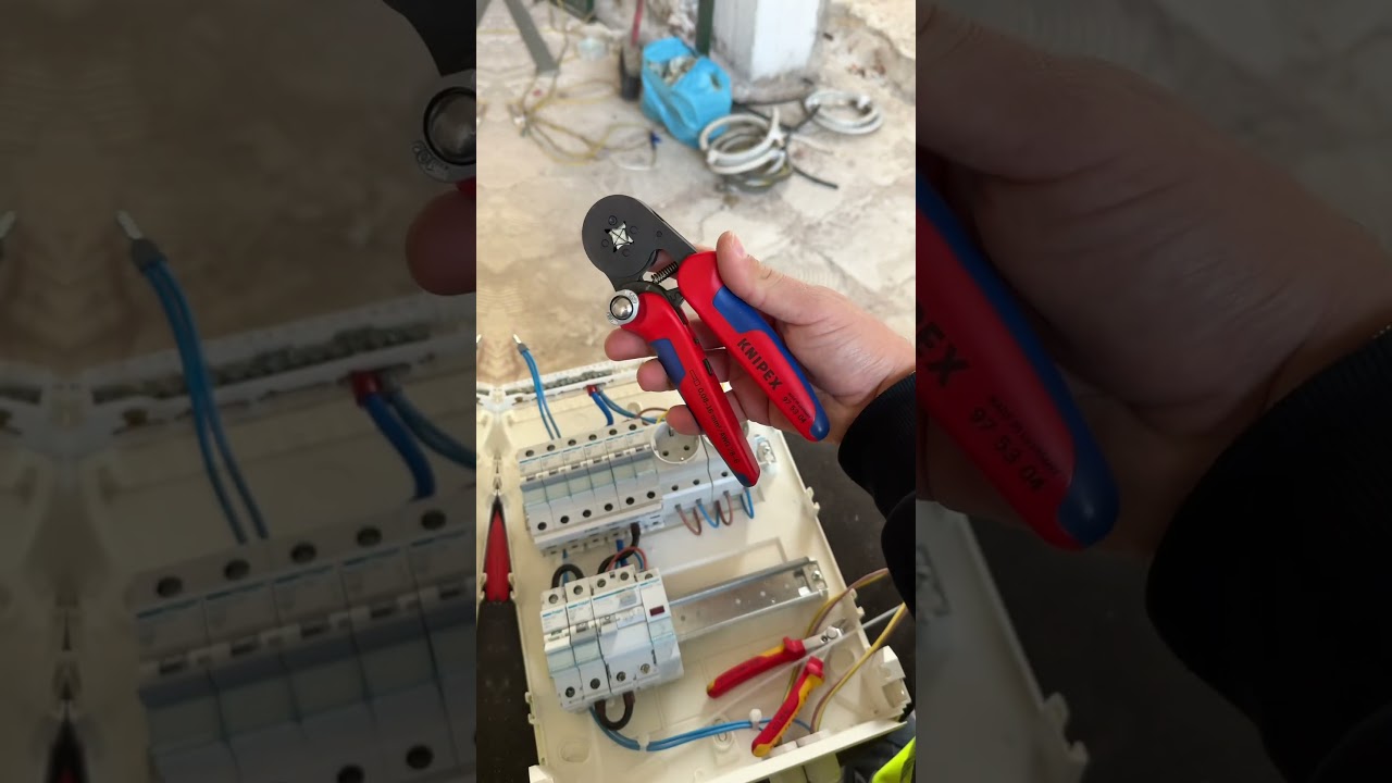 Use your wire ferrules and the right self adjusting crimping pliers for your stranded cables!
