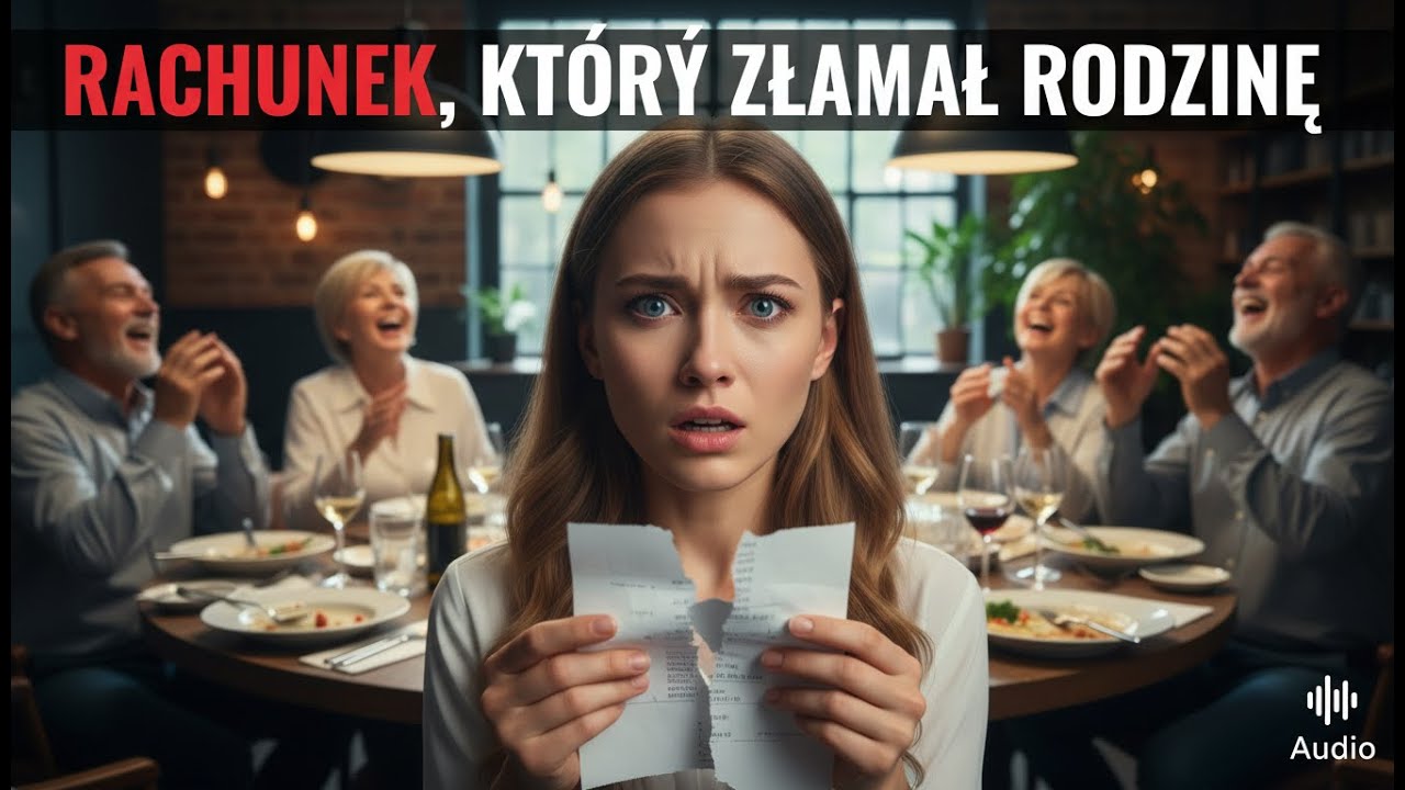 Rachunek na tysiąc złotych za kolację, której nie zjadłam, otworzył mi oczy na zdradę rodziny.