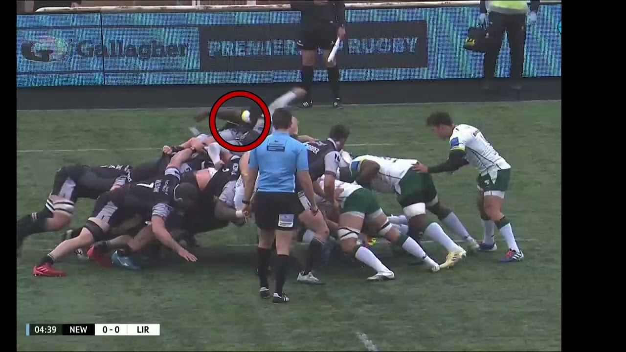 Tight Head working the Hooker