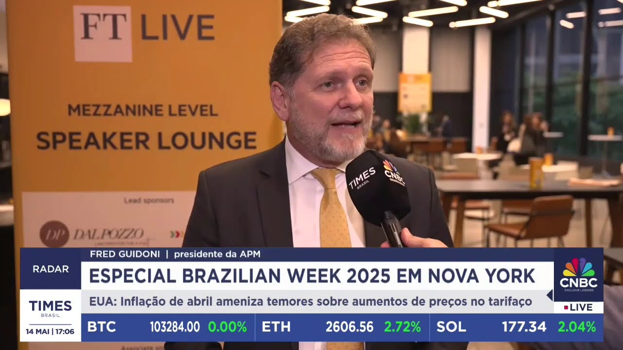 Presidente da APM fala à Times CNBC Brasil sobre a Brazilian Week