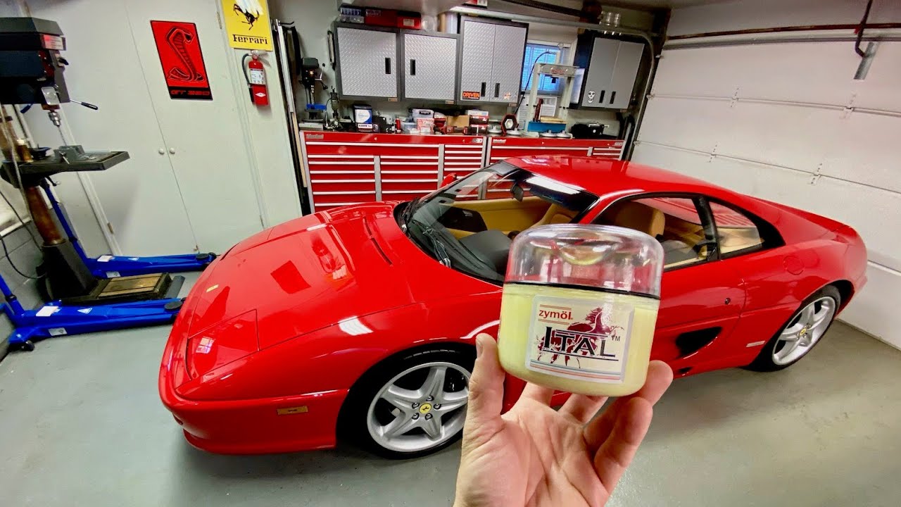 Ferrari F355 Bare Hands Wax Therapy | Zymol ITAL | Auto Fanatic