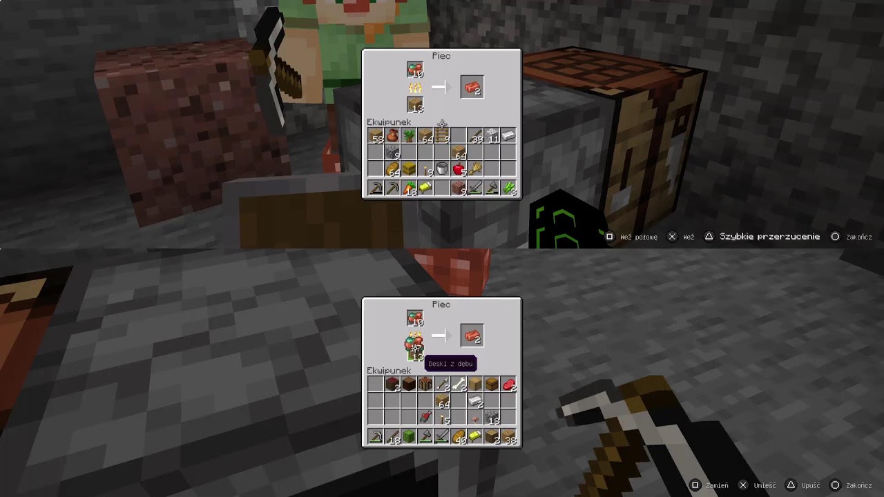 Gramy w Minecraft z przyjacielem