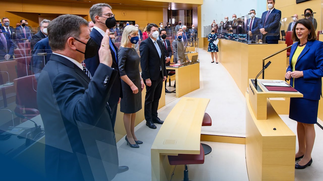 Vereidigung neuer Kabinettsmitglieder (23.02.2022) - Bayern