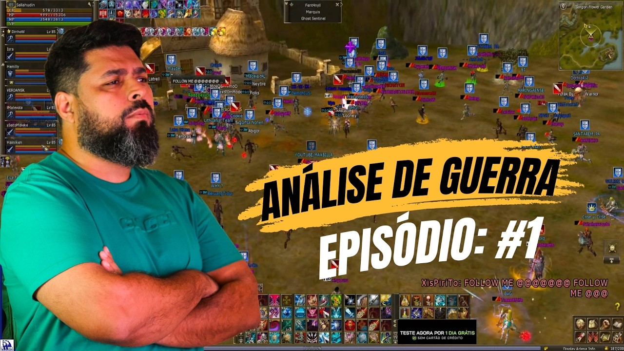 ANÁLISE DE GUERRA #1 - ESTRATÉGIA PERFEITA NO L2 AMERIKA! 