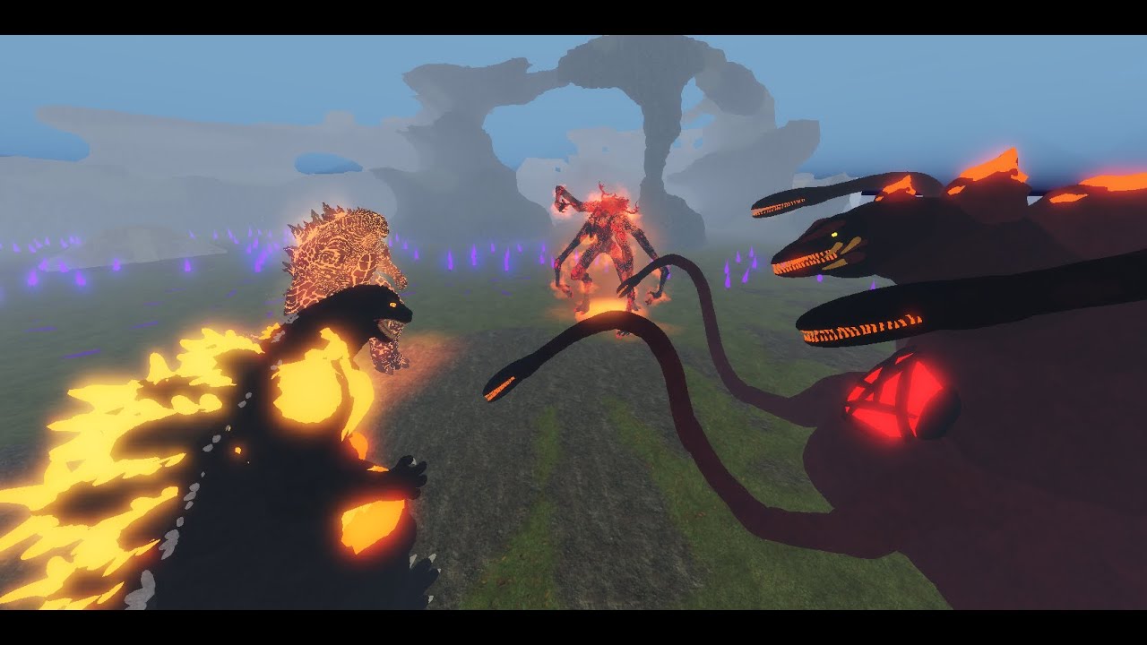 THE GREAT FIRE KAIJU BATTLE! (Roblox Kaiju Universe)