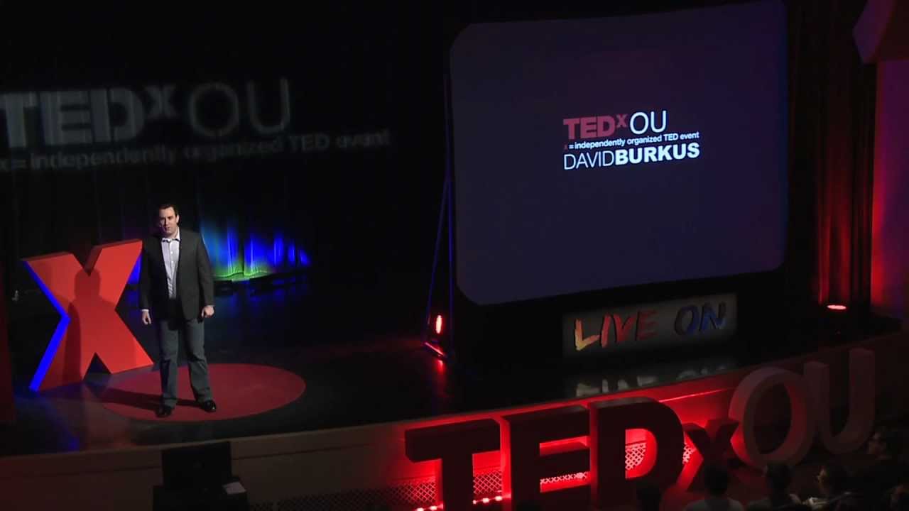 Why Great Ideas Get Rejected: David Burkus at TEDxOU