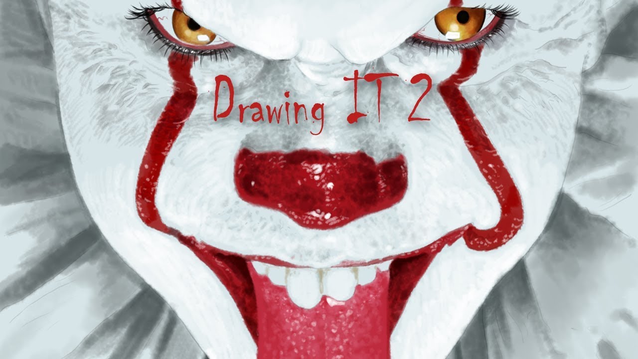 it2,Drawing it chapter two,Pennywise,It 2,it chapter 2-illustman