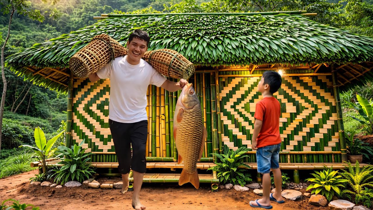 From the city to the countryside, the young man builds his dream home with an orphaned boy.