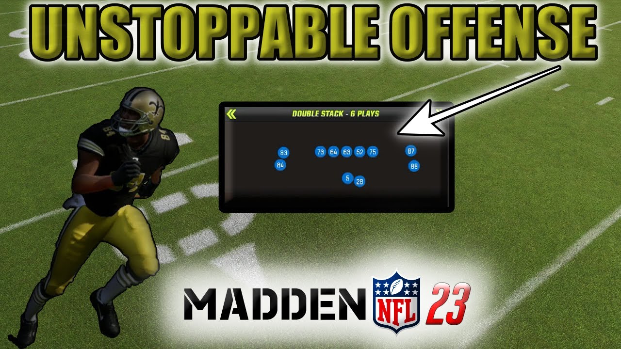 MOST TOXIC OFFENSE MADDEN NFL 23! Glitch Routes & Instant 1 Play TDs That SCORE VS EVERY DEFENSE!