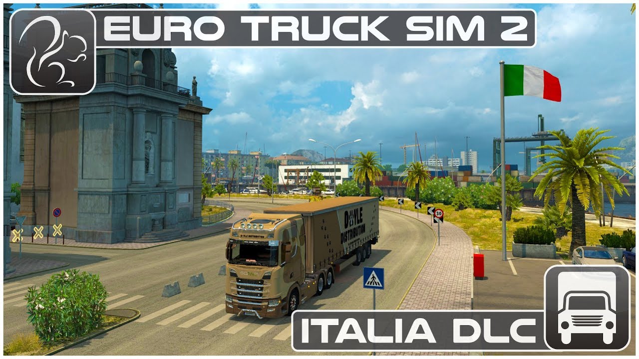 Italia DLC (Euro Truck Simulator 2) &mdash; первый взгляд